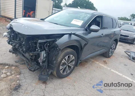 2021 Nissan Rogue Sv Fwd из США, поврежденный, VIN 5N1AT3BA0MC685278